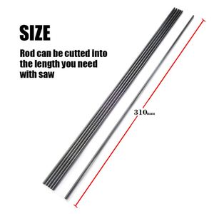 SHENYU Varilla de Fibra de Carbono de Alta Resistencia de 3 mm, Tamaño Personalizado, para Piezas de Drones - Product Image 2