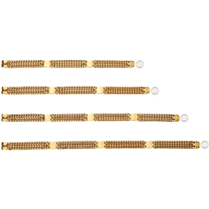 Cadena de cifrado de oro de doble fila de 12mm, <span class=keywords><strong>Collar</strong></span> de cadena de perro de Metal con tarjeta de identificación, <span class=keywords><strong>Collar</strong></span> de perro de acero inoxidable 304 - Product Image 5