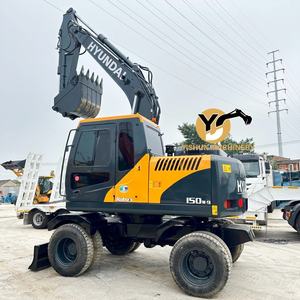 Yishun Rendimiento favorable Gran venta global Excavadora Hyundai usada Excavadora de ruedas Hyundai usada Excavadora Hyundai <span class=keywords><strong>150</strong></span> usada - Product Image 2
