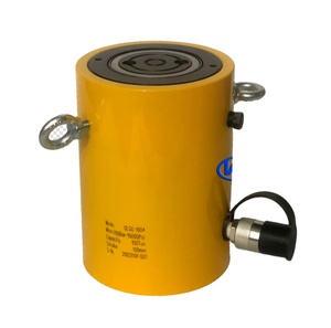 Vérin hydraulique simple effet de 100 tonnes et 250 mm de course, modèle CLSG-10010 avec soupape de sécurité, équivalent à ENERPAC - Product Image 1