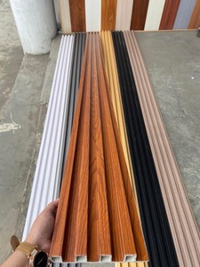 Waterproof Fireproof Fluted WPC <strong>Wall</strong> <strong>Panels</strong> for <strong>Interior</strong> Decorative <strong>Panel</strong> PVC <strong>Wall</strong> <strong>Cladding</strong> Louver <strong>Panels</strong> - Product Image 3