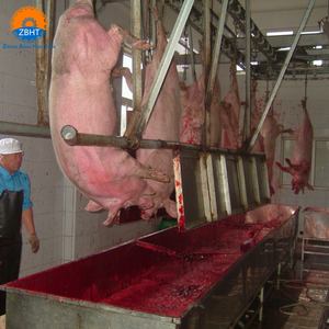 Machine d'abattage automatisée pour grande abattoir de porcs, garantie 1 an, équipement en acier inoxydable, 380V 220V - Product Image 1