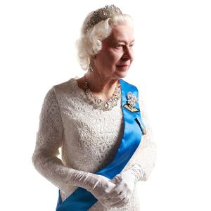 Estatua de Silicona y Fibra de Vidrio de la Reina de Gran Bretaña, Tamaño Real, Encantadora, 63 Pulgadas de Altura, Hecha a Mano, Larga Duración - Product Image 3
