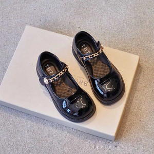 Groothandel kinderschoenen Mary Janes 2026 lente herfst nieuw binnenkomst zachte meisjes zwarte lederen schoenen prinsessenjurk schoenen voor kinderen - Product Image 3