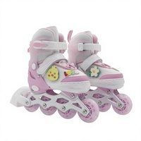 Patins à roulettes pour filles, réglables, 2 en 1, imperméables, roues en PU, vitesse élevée, mignons, DIY Abec-7