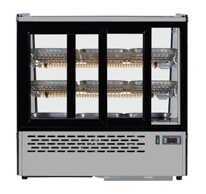 Équipement de réfrigération 130L <span class=keywords><strong>Vitrine</strong></span> d'affichage de gâteau de boulangerie <span class=keywords><strong>Vitrine</strong></span> de gâteau de fenêtre de réfrigérateur pour le magasin de boulangerie - Product Image 1