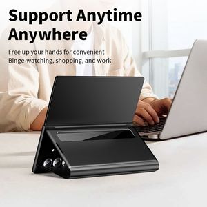 Étui à rabat en cuir PU de luxe avec support et protection arrière pour téléphone Z Fold 7 6 5 - Product Image 4