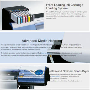 Impresora/cortador Roland Vs300i Impresora Roland <span class=keywords><strong>Vs</strong></span> 300 usada - Product Image 6
