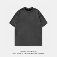 T-shirts d'été tendance de marque pour hommes femmes en daim texturé col ample décontracté deux ouvertures solide tricoté blanc disponible deux