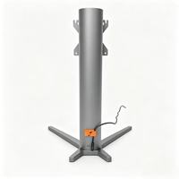 Elektrisch Höhenverstellbarer Monitorständer Intelligenter Ergonomischer Schreibtisch-Monitorhalter mit Kabelloser Ladestation für Home Office