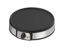 Crêpière Électrique Antiadhésive pour la Maison – Machine à Crêpes, Plaque de Cuisson pour Roti, Tortillas, Blintzes, Gaufres, Œufs, Bacon