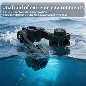 VINmounts Support LiveScope multi-mode marin pour Garmin LVS62/LVS62, pôle transducteur sonar réglable rotatif 360° pour bateaux - Product Image 5