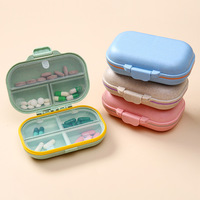 Boîte de rangement pour médicaments Liuke, portable, moderne, simple, en plastique, avec couleur personnalisable, design détachable, sept compartiments - Articles ménagers