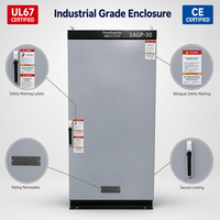 Armoire de distribution électrique en acier galvanisé pour appareillage basse tension, étanche à la poussière et à l'eau IP66, 600A, 6 prises, anti-effraction