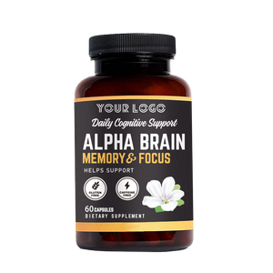 Nootropic viên nang não bổ sung Alpha gpc, L theanine & bacopa monnieri tập trung tập trung cải thiện bộ nhớ nootropics não - Product Image 3