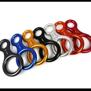 Dispositif anti-chute en haute altitude, équipement d'évacuation, anneau de descente en forme de 8 pour la sécurité en escalade - Product Image 5