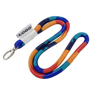 Cordon de bandoulière personnalisé, sangle de cou sublimée, porte-clés, cordon rond en Polyester - Product Image 1