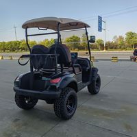 Voiturette de golf électrique pour le tourisme en sites touristiques, la visite de propriétés immobilières, la patrouille et l'utilisation tout-terrain, batterie 48V 100Ah, autonomie 80-100 km