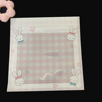 Dernier dessin animé ours Mini Cookie Ziplock sac Transparent PET CPP OPP petit emballage en plastique pour bonbons Biscuit pour chaussettes