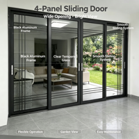 Portes et fenêtres en alliage d'aluminium FIDELIS - Étanches et isolantes thermiquement - Utilisation en extérieur et à l'entrée des salons