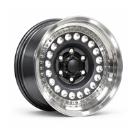 Jantes Beadlock Polies Concaves Peu Profondes 18-22 Pouces 5x108 2 Pièces pour BMW Audi Mercedes-Benz