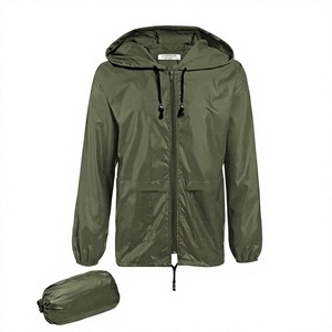 <b>Mens</b> <b>Packable</b> Rain <b>Jacket</b> Lightweight <b>Waterproof</b> Raincoat with Hood Outdoor Rain Gear Travel Hiking Cycling - Product Image 1