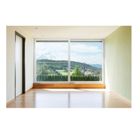 Fenêtres et portes en aluminium TOP WINDOW, fenêtre coulissante avec grille intérieure