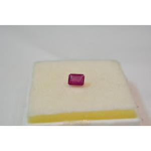 Rubis naturel chauffé de forme octogonale - Product Image 4