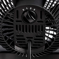 Ventilateur de bureau à circulation d'air numérique, moteur DC écologique, tête inclinable à 90 degrés, 3 vitesses, refroidissement 35 Watts, matériau ABS de qualité