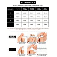 Uñas Postizas Acrílicas de Almendra Estilo Salón Francés con Pegamento, Pre-Diseñadas, Forma Stiletto Cuadrada, 10 Piezas para Uso en Salón