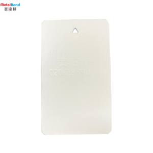 Façades extérieures de bâtiments Revêtement électrostatique en poudre à texture sablonneuse blanche Ral 9016 - Product Image 1