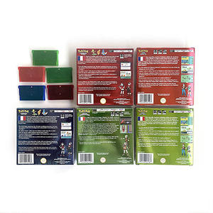 Cartouche de Jeu Vidéo Holographique Métallique Pokémon Émeraude, Vert Feuille, Rouge Feu, Rubis et Saphir pour Garçons, Boîte Advance pour <span class=keywords><strong>GBA</strong></span> - Product Image 2