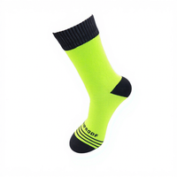 Chaussettes de sport imperméables pour l'extérieur, coupe-vent, chaudes, pour le ski, la randonnée, le marathon, le cyclisme, respirantes, style transfrontalier
