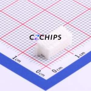 P1010-2X10P Housing (Wire-to-Board / Wire-to-Wire) P=1mm Connector ( Jack Structure: 2x10P )( Pitch: 1mm )( Number of Rows: 2 ) - Product Image 1