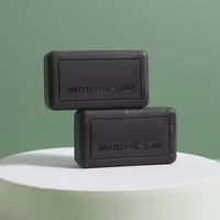 Savon Noir Basique Solide 90g OEM ODM pour Soins de la Peau, Glycérine, Parfum Durable, Matériaux Organiques, Corps et Visage, Pour Femmes