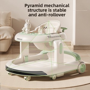Nouvelle conception de poussette multifonctionnelle anti-basculement pour bébé, pliable et légère pour les tout-petits de 6 à 18 mois, sécurité garantie, poussette à pousser pour apprendre à marcher - Product Image 4