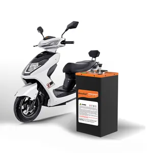Baterai Skuter Mobilitas 20Ah 30Ah 40Ah 50Ah 60Ah 70Ah 90Ah 110Ah Baterai Lithium Ternary 48V untuk Sepeda Motor
