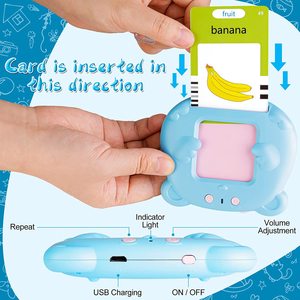 การ์ดหน่วยความจำแฟลชเพื่อการศึกษาสำหรับเด็ก การ์ดการศึกษาปฐมวัย เครื่องเรียนรู้แบบเสียบปลั๊ก - Product Image 5