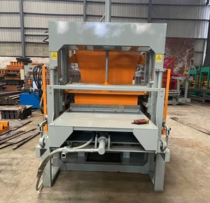 5-15 hoàn toàn tự động năng suất cao Máy làm gạch xi măng dây chuyền sản xuất khối rỗng với các thành phần PLC 220V - Product Image 4