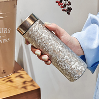 Yurtrain Bouteille Isotherme Portable en Titane Pur Double Paroi Sans BPA 300ml – Isolation Supérieure >24h – Cadeau d'Affaires de Luxe pour Voyage