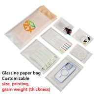 Boîte en papier de glace PPWR de l'UE, étanche à la graisse, enveloppe personnalisée sans plastique, avec logo imprimé, écologiq