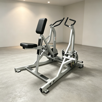 Rameur Iso-Lateral à Charge Plaque Métallique Robuste pour Entraînement du Dos en Salle de Sport Professionnelle