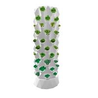 Aeroponics Indoor Hydrocultuur Systemen Thuis Verticale Tuin Toren Met Led Licht Verticale Toren