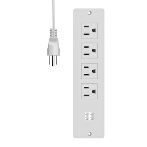 Đồ Nội Thất Lõm Power Strip Với Cổng USB-A Flush Núi Bàn Ổ Cắm Hội Nghị Bàn Lõm Ổ Cắm Điện Với <span class=keywords><strong>4</strong></span> Ổ Cắm - Product Image 3