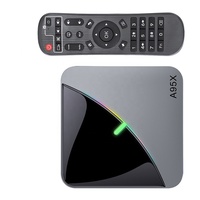 F3 Air RGB Light TV Box Android 9.0 Amlogic S905X3 Smart TV BOX 4 go 64 go 32 go TV Box Dual Wifi 4K 60fps 2G 16 go lecteur multimédia