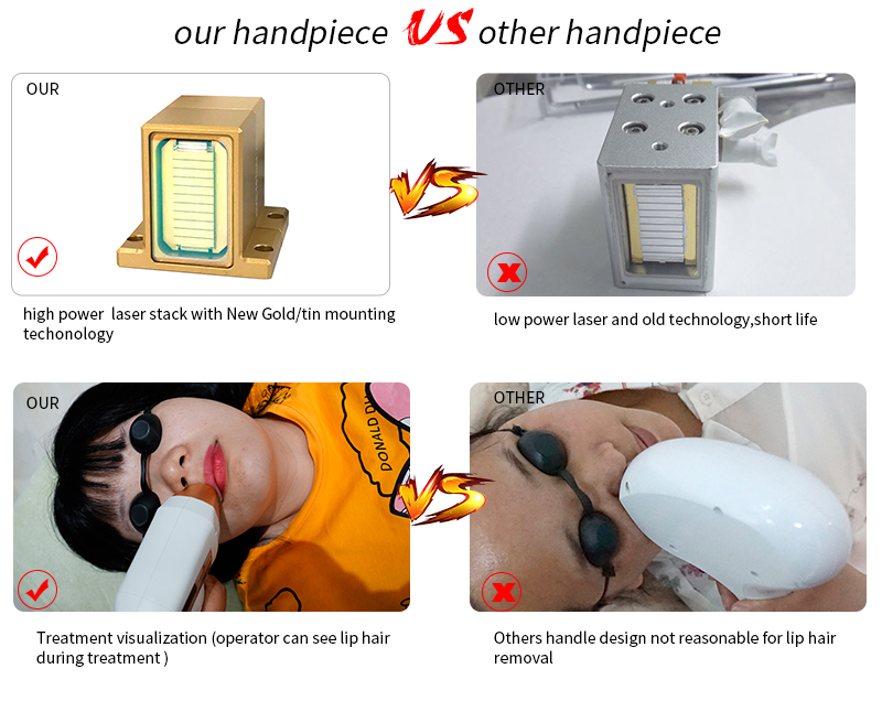 2023 new cooling technology 808 diode laser hair removal for hair loss treatment diodo laser depilacion