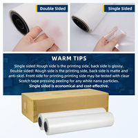 BAIYIN Vente en gros de film DTF 30cm 60cm, film d'impression DTF double mat et simple mat pour t-shirts en coton pur