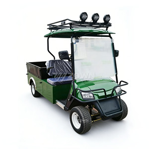 Voiturette de golf électrique de luxe 5-6 places, lumières LED, tableau de bord numérique, batterie au lithium, certifiée CE, homologuée pour la route, pour le terrain de golf - Product Image 6