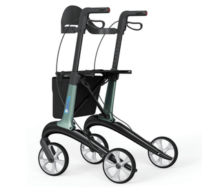 Déambulateur pliable léger Dorrella avec siège et panier - Option en fibre de carbone disponible, certifié CE, hauteur réglable - Product Image 3