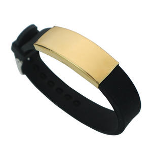 Personnalisable En Acier Inoxydable Nom <span class=keywords><strong>Numéro</strong></span> <span class=keywords><strong>De</strong></span> <span class=keywords><strong>Téléphone</strong></span> Gravé Personnalisé <span class=keywords><strong>Bracelet</strong></span> En Silicone Souple Réglable Gouvernail ID Mode <span class=keywords><strong>Bracelet</strong></span> - Product Image 5